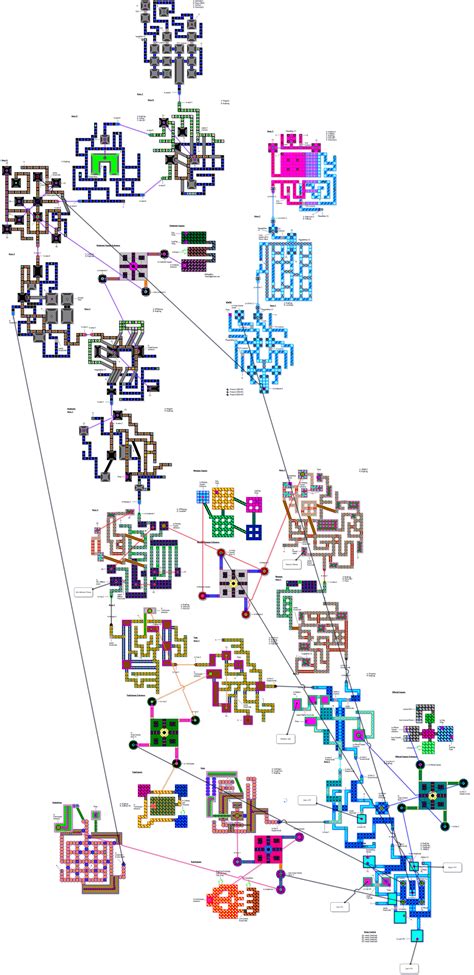 Mega Man Battle Network 2 All Maps .